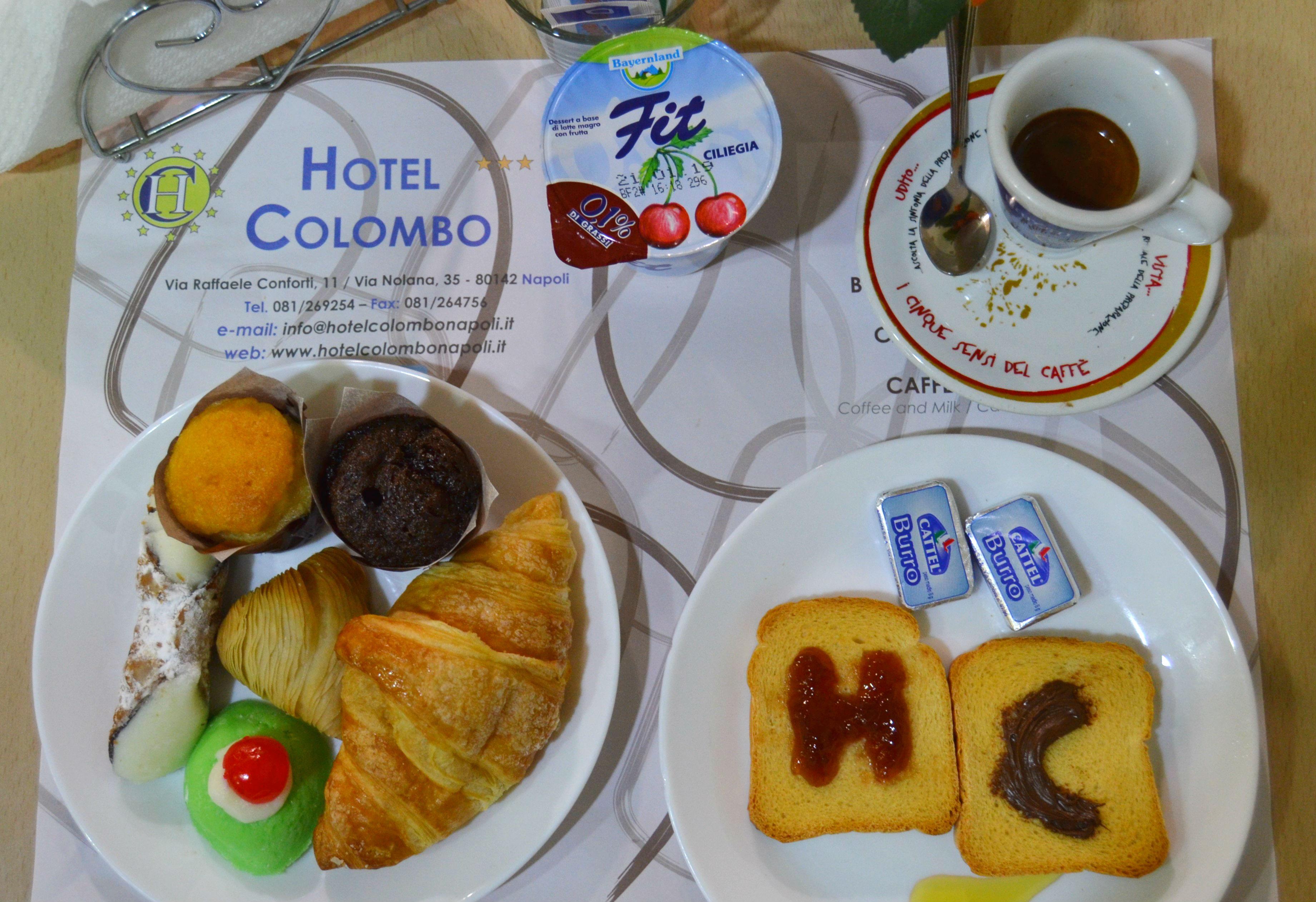 Hotel Colombo Napoli Bagian luar foto