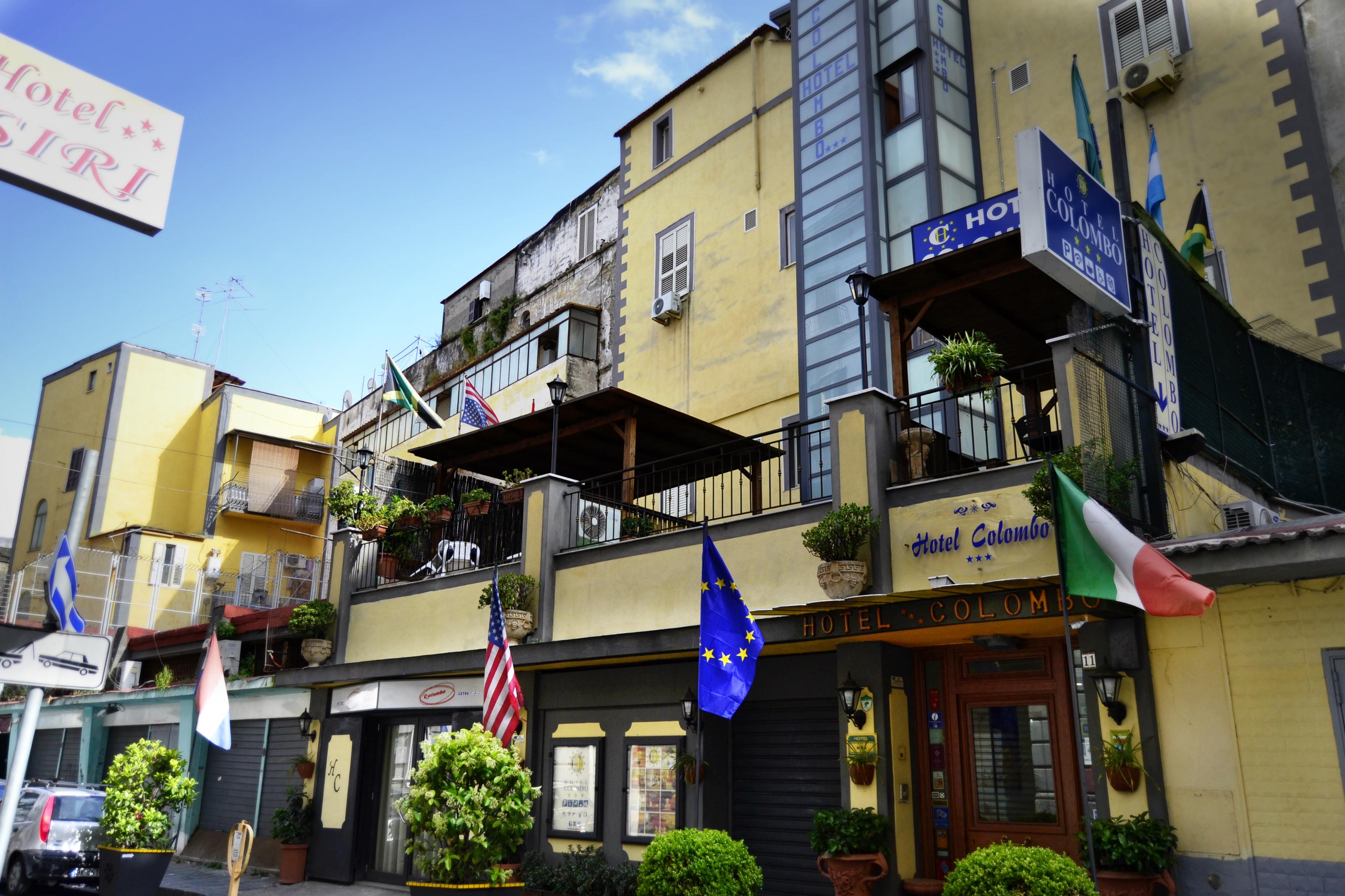 Hotel Colombo Napoli Bagian luar foto